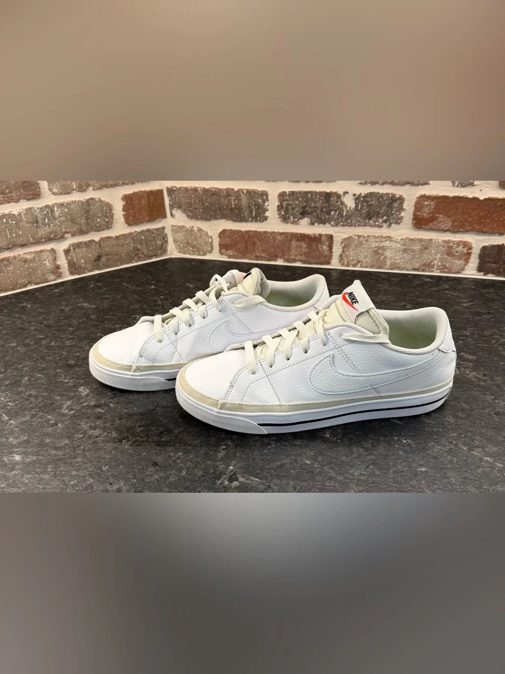 Women’s Nike Court Legacy Next Nature Sneakers in White, Size 9.5